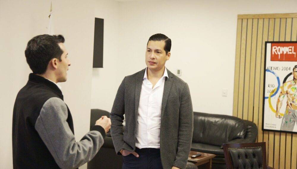 Se reúne INDE Tamaulipas con Rommel Pacheco, director de la CONADE