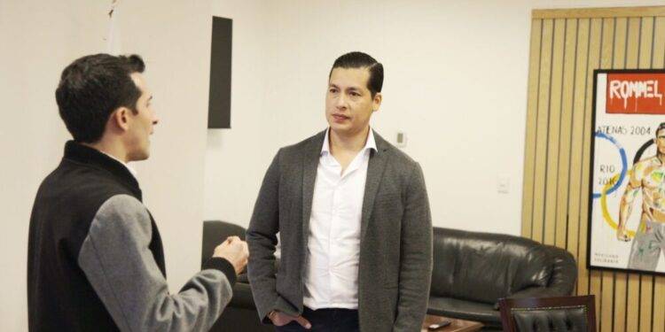 Se reúne INDE Tamaulipas con Rommel Pacheco, director de la CONADE