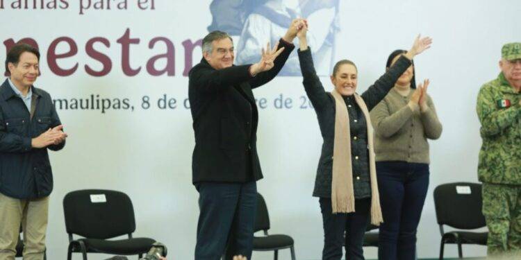 Presidenta Claudia Sheinbaum refrenda apoyo a Tamaulipas