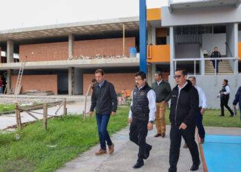 Rector de la UAT supervisa en el Campus Sur obras de infraestructura