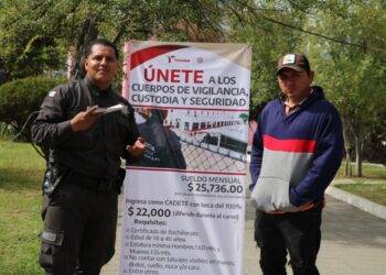Implementa SSPT campaña de reclutamiento presencial y virtual para Cuerpos de Vigilancia, Custodia y Seguridad