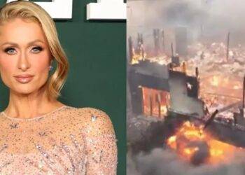 El desgarrador momento en el que Paris Hilton descubre que su casa fue consumida por los incendios en L.A.