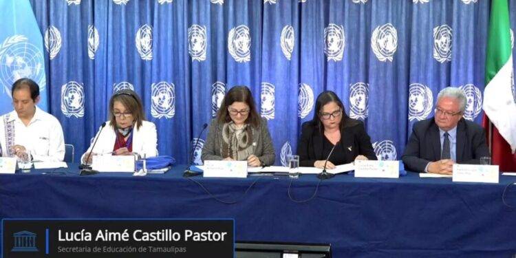 Participa Tamaulipas en conferencia sobre la IA en la educación, organizada por la UNESCO