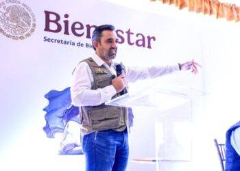 De manera categórica Delegado del Bienestar en Coahuila, Américo Villarreal Santiago, niega vínculos con persona detenida.