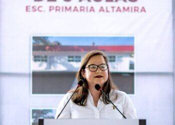 Entrega SET mobiliario en educación básica e inaugura aulas en Altamira