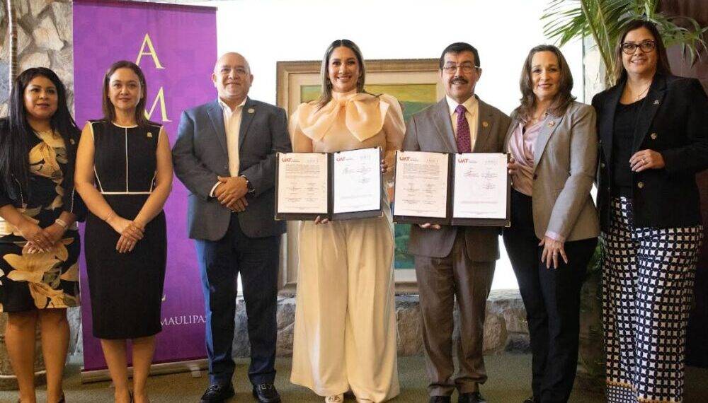 La UAT y la Asociación de Mujeres Jefas de Empresa firman convenio en la  zona sur