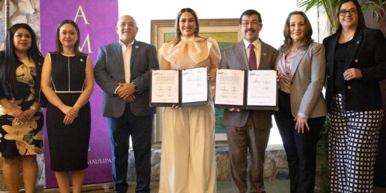 La UAT y la Asociación de Mujeres Jefas de Empresa firman convenio en la  zona sur