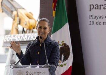 «Sheinbaum: ‘Siempre vamos a negociar con la frente en alto’ tras reunión con Kristi Noem»