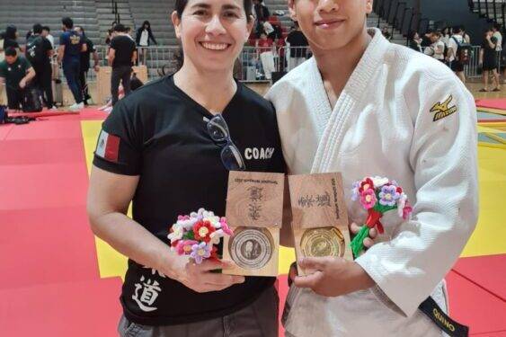Alumno de la UAT consigue oro y plata en el Nacional de Judo