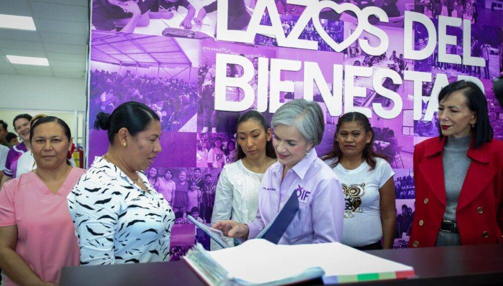 Fortalece María de Villarreal la estrategia Lazos del Bienestar con la entrega de equipamiento