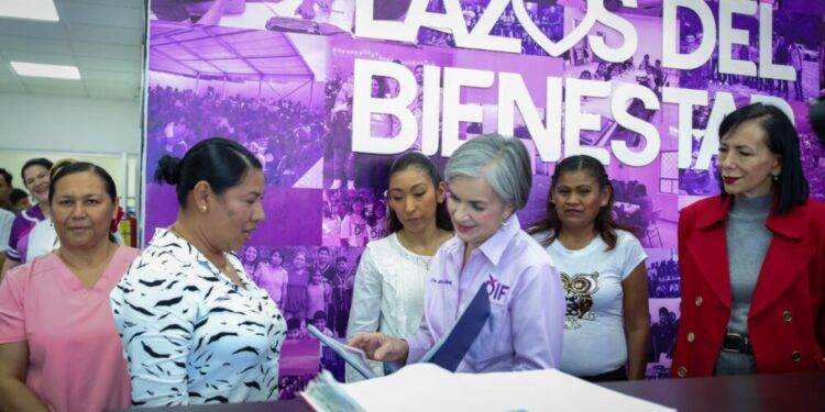 Fortalece María de Villarreal la estrategia Lazos del Bienestar con la entrega de equipamiento