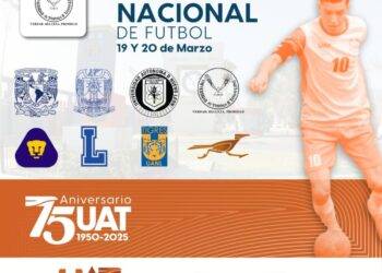 Viene Torneo de Fútbol Universitario por 75 aniversario de la UAT
