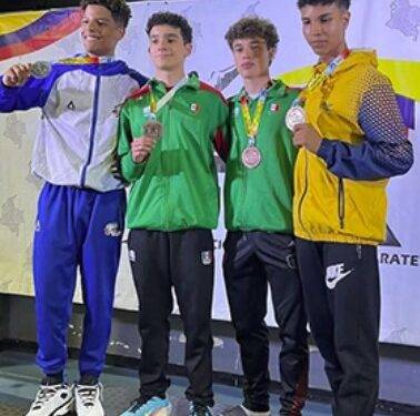 Destacan coahuilenses en tierras colombianas