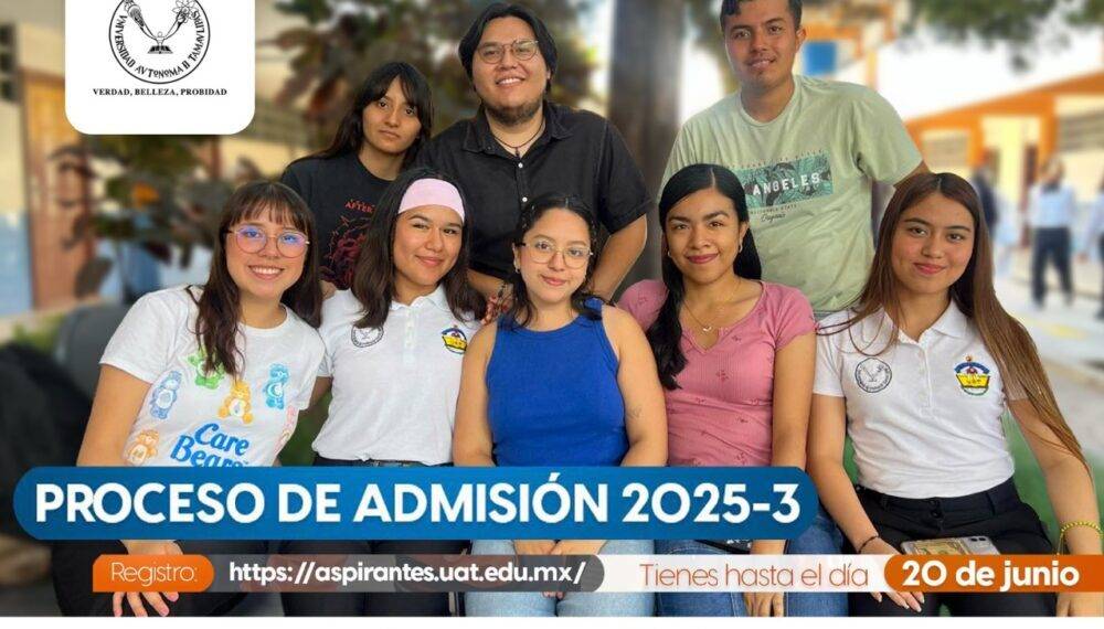 Extiende la UAT plazo para el registro de aspirantes a nuevo ingreso