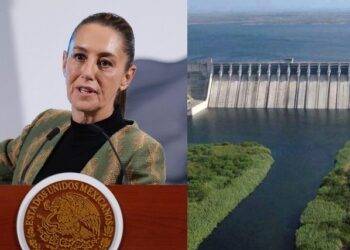 Se harán entregas de agua sin afectar a México: Sheinbaum