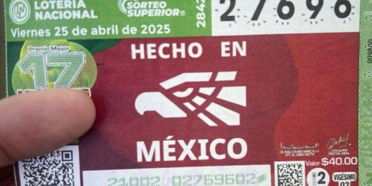 Lanzan billete de lotería para celebrar lo “Hecho en México”