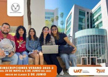 Anuncia la UAT proceso de reinscripciones para el ciclo de verano 2025