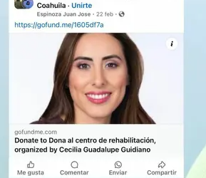 Cecilia Guadiana denuncia suplantación en redes y advierte sobre fraude en su nombre