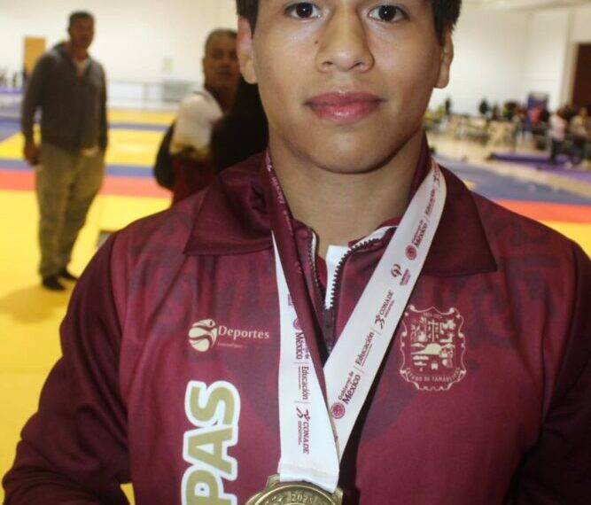 Estudiante de la UAT gana medalla de oro en la Olimpiada Nacional CONADE 2025