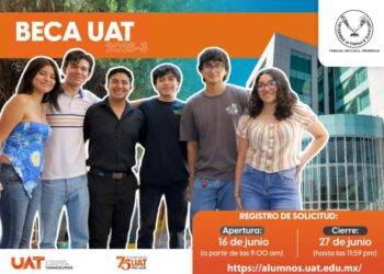 Abre la UAT convocatoria de becas para el período 2025-3