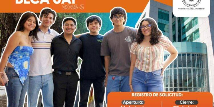 Abre la UAT convocatoria de becas para el período 2025-3