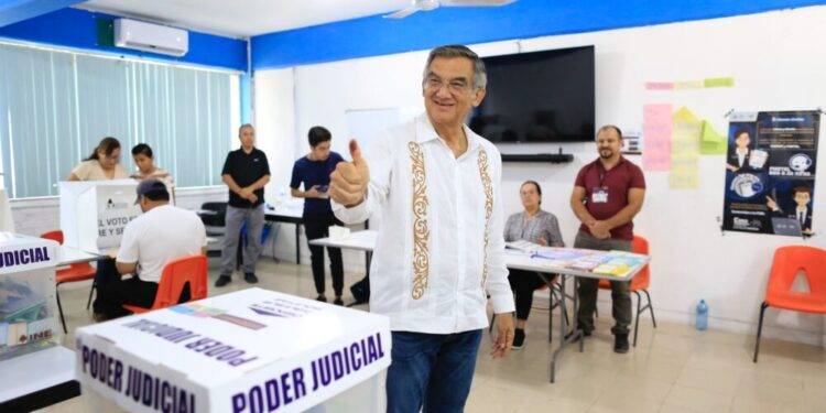 En Tamaulipas se desarrolla una jornada electoral en paz: Américo