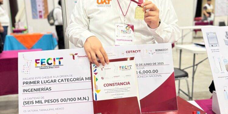 Estudiante de la UAT investiga cura contra el cáncer