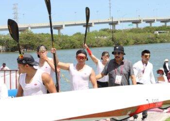 Oro y plata para Tamaulipas en canotaje de Olimpiada Nacional