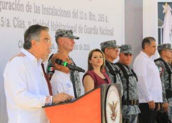 Inaugura Américo instalaciones de la Guardia Nacional en Ciudad Mier para reforzar seguridad regional