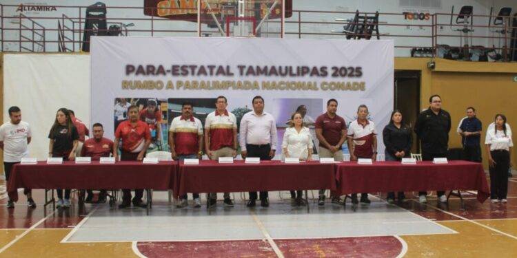 Inauguran en Altamira  Paralimpiada Estatal 2025