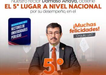 Dámaso Anaya está entre los rectores mejor evaluados de México