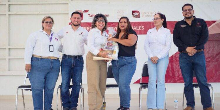 Lleva SEBIEN apoyos sociales y cultura a Río Bravo