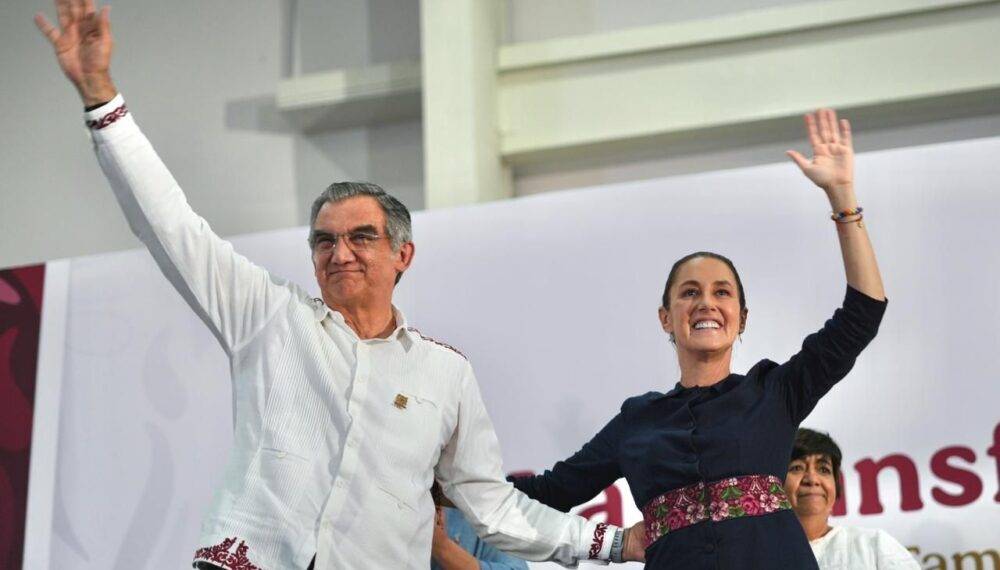 Reitera presidenta todo su apoyo para consolidar la transformación en Tamaulipas