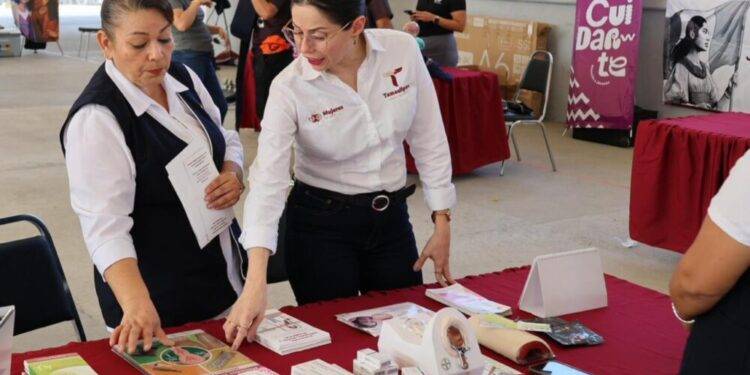Realizan Feria de Servicios para las Mujeres por la Paz en Ciudad Victoria