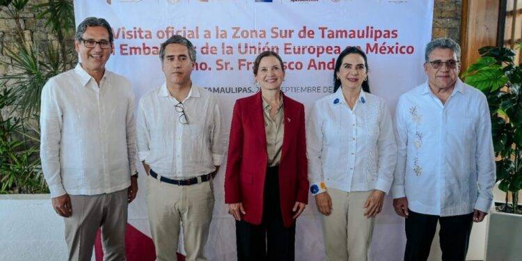 Embajador de la Unión Europea fortalece relación con Tamaulipas en visita al sur del estado