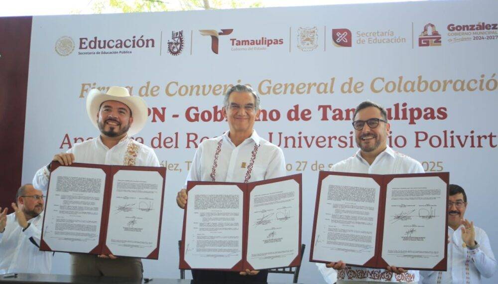 Tamaulipas y el IPN inauguran primer Recinto Universitario Polivirtual en México