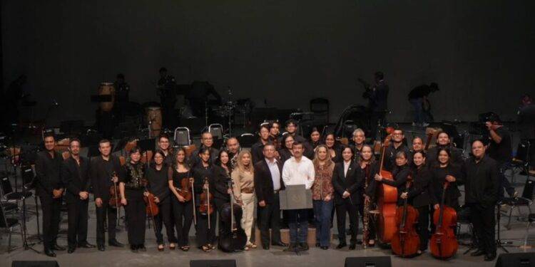 Orquestas de la UAT y Guardia Nacional celebran el folclor mexicano
