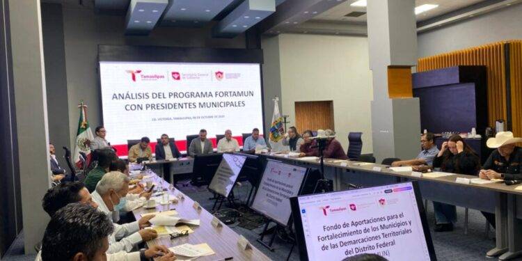 Tamaulipas avanza con el impulso y uso eficiente del FORTAMUN para fortalecer la seguridad pública ahora en la región centro