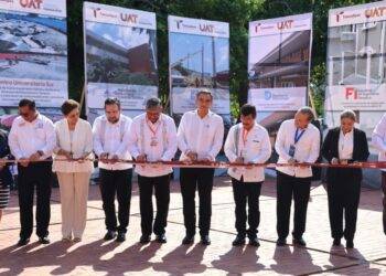 Gobernador y rector inauguran obras que fortalecen crecimiento de la UAT