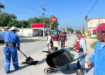 El Gobierno de Verónica Aguirre mejora la infraestructura vial en la colonia Bella Vista Norte