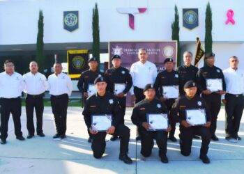 Recibe SSPT a nuevos elementos que concluyeron el décimo escalón del Curso de Fuerza Especiales de la Guardia Estatal
