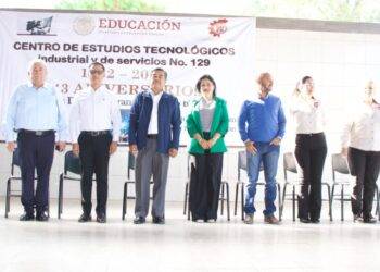 Reafirma Gobierno Municipal el apoyo al CETis 129 en su 43 aniversario de fundación en San Fernando