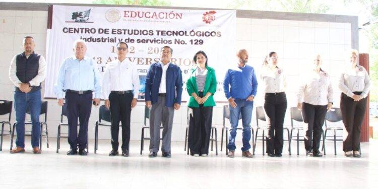 Reafirma Gobierno Municipal el apoyo al CETis 129 en su 43 aniversario de fundación en San Fernando