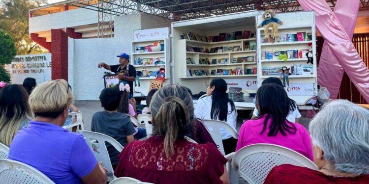 Instalan Caravanas de Lectura en San Fernando