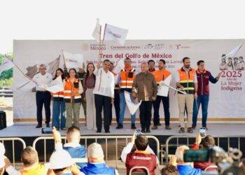 Inicia construcción del tren Nuevo Laredo–Saltillo; será la frontera más importante de América Latina