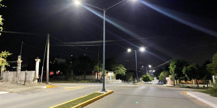 Continua programa “Iluminando San Fernando” dando resultados en cabecera local