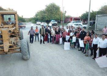 Supervisa alcaldesa Verónica Aguirre avance de obra en colonia Tamaulipas