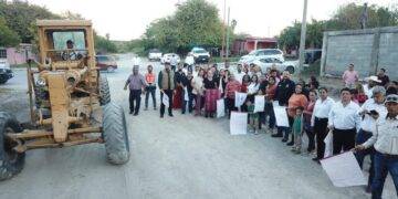 Supervisa alcaldesa Verónica Aguirre avance de obra en colonia Tamaulipas