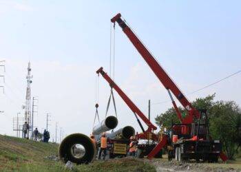 Avanza segunda línea del Acueducto “Guadalupe Victoria” en la capital de Tamaulipas