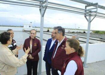 Supervisa Américo rehabilitación de tratadora de aguas residuales en Nuevo Laredo